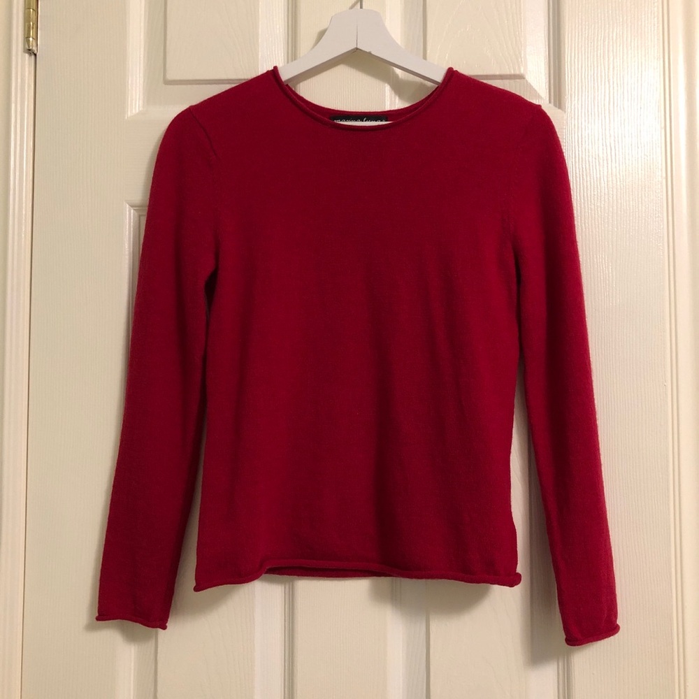 2/$20🍁Merino rolled hem slim fit sweater (Petite S)